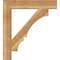 Ekena Millwork Balboa Block Rough Sawn Bracket, Western Red Cedar, 6"W x 38"D x 42"H BKT06X38X42BOA05RWR - alternate 2